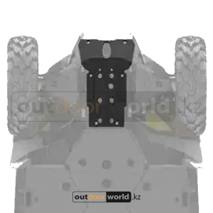 HMWPE защита днища передняя центральная