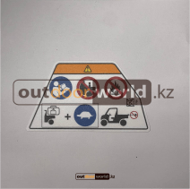 Наклейка на корпус мотовездехода