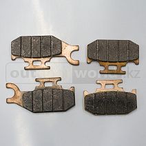 Колодки тормозные задние PM-500M (комп 2 шт)