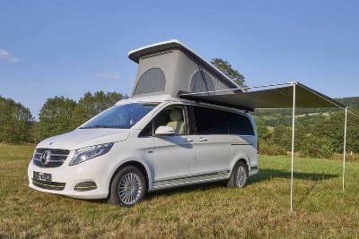 Hymer и Mersedes: совместный проект универсального автодома V-класса