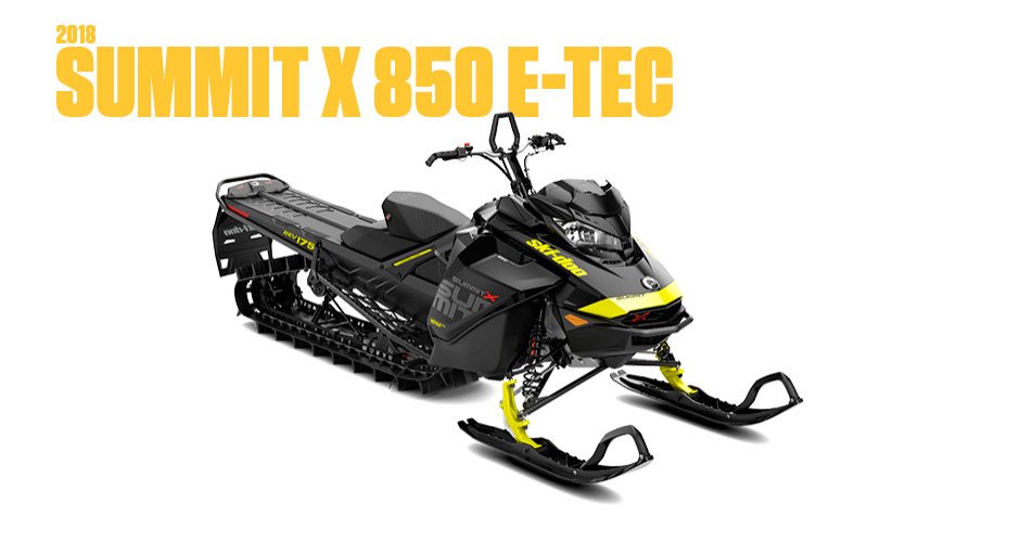 Ski-Doo SUMMIT X 850 E-TEC